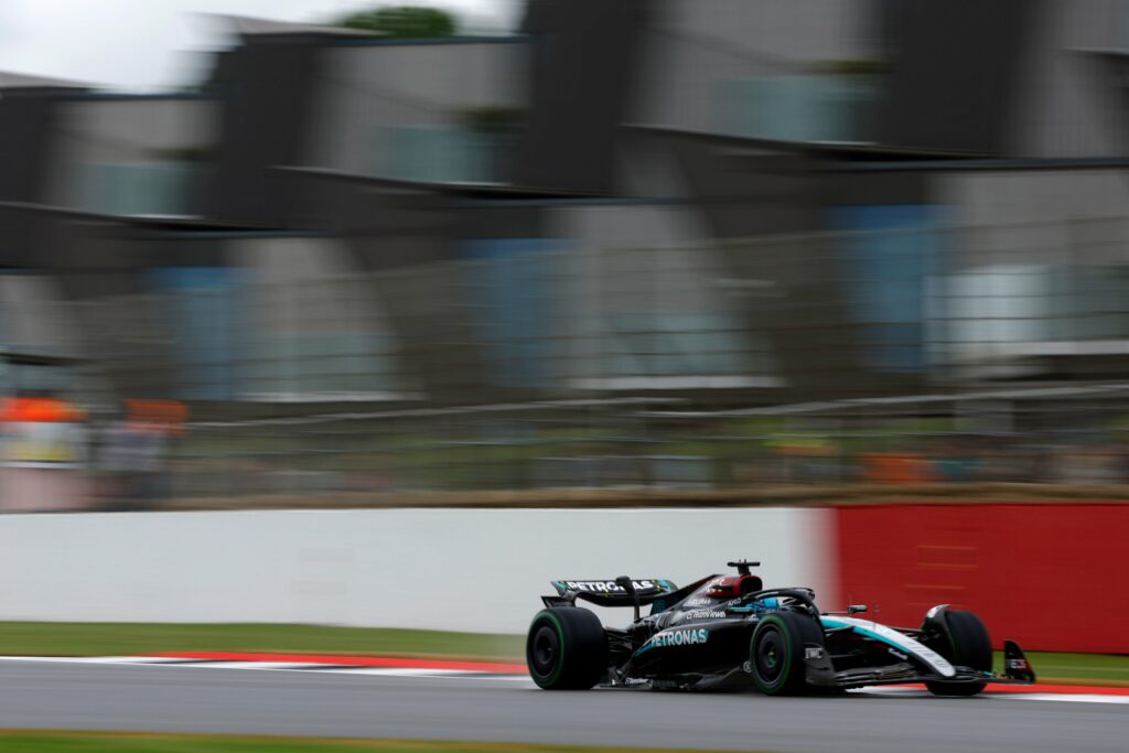 FP3 Silverstone George Russell Mercedes